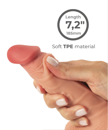 Ультра реалистичный фаллоимитатор Hyperion с подвижной кожей, 18,5 см Fantasy Toys