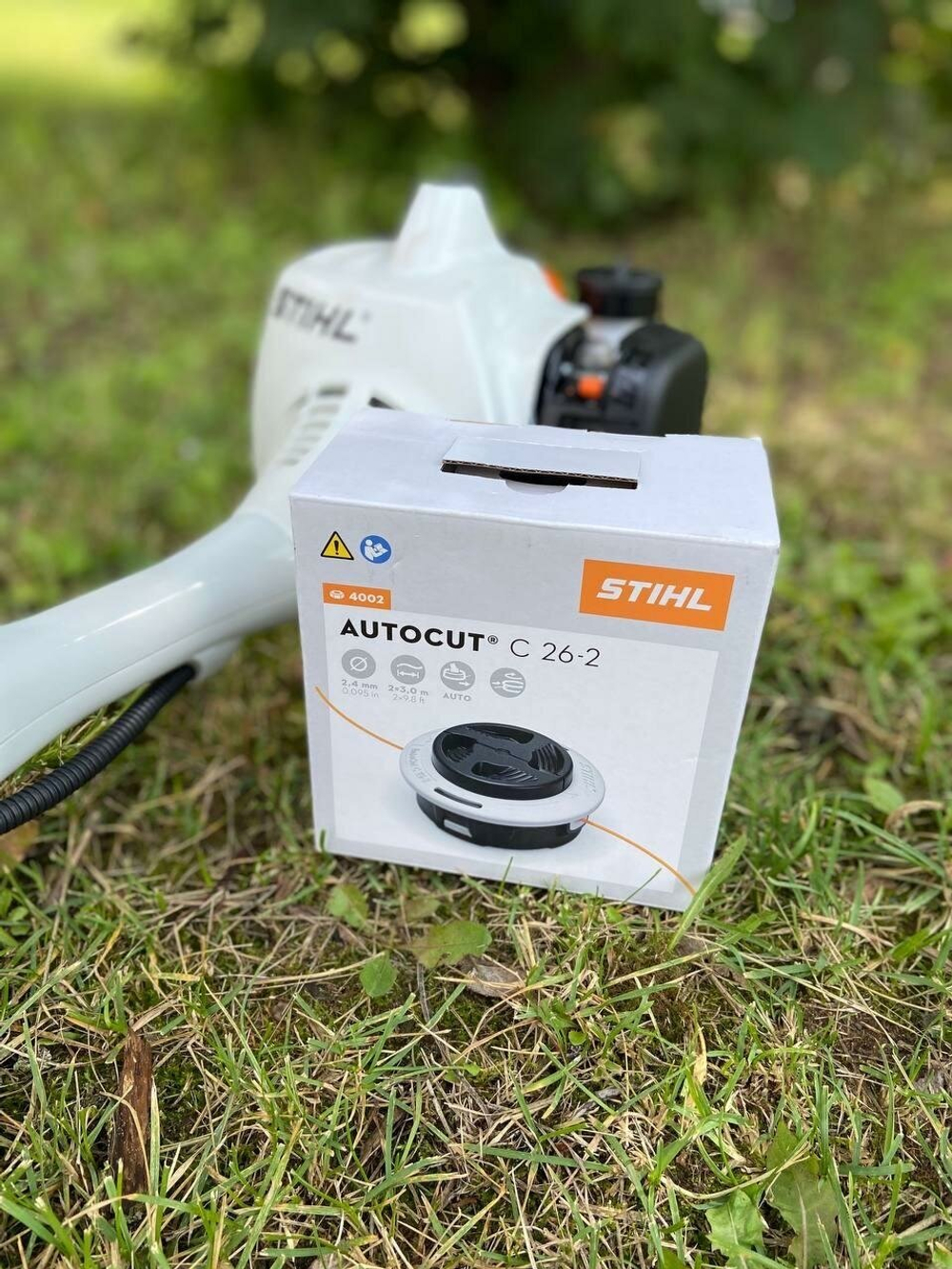 Головка триммерная STIHL AutoCut C26-2, для FS 55-FS 250 и других, 2.4 мм, 3м ОРИГИНАЛ