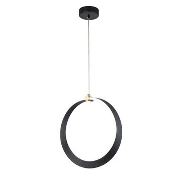 Подвесной светильник с пультом ДУ 59W 3000-6500К V000070L 14014/A/1P Black черный Parade Indigo