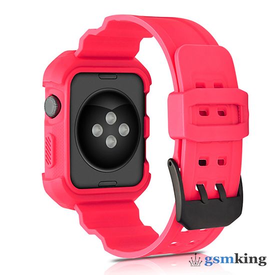 Protective Silicone Case Red (Красный) for Apple Watch 38mm/40mm