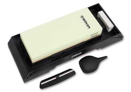 Камень точильный с подставкой Boker 09BO377 Combi Water Stone 1000/6000