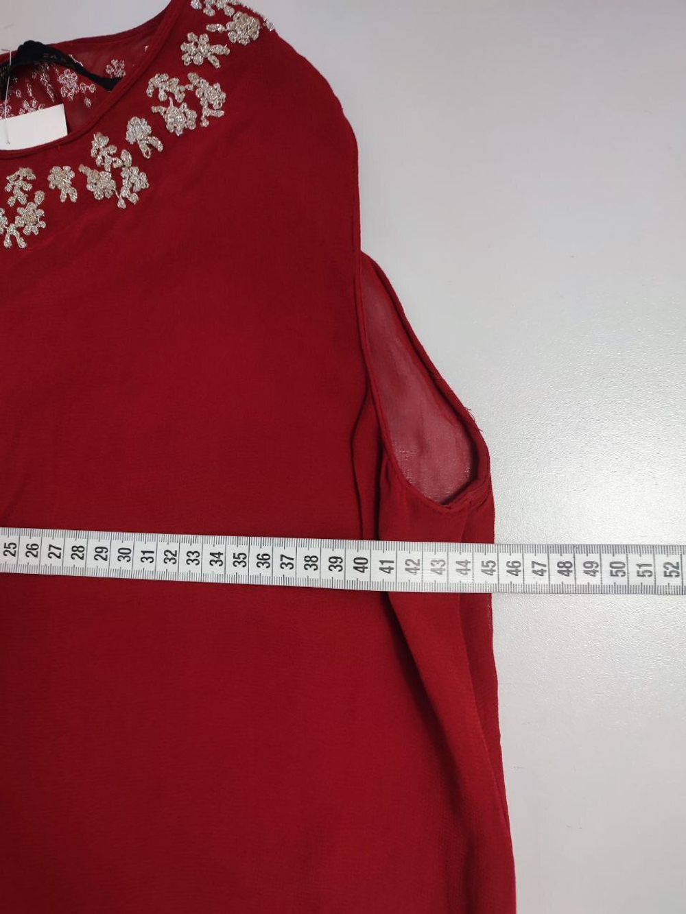 Блузка Zara без рукавов 48 размер