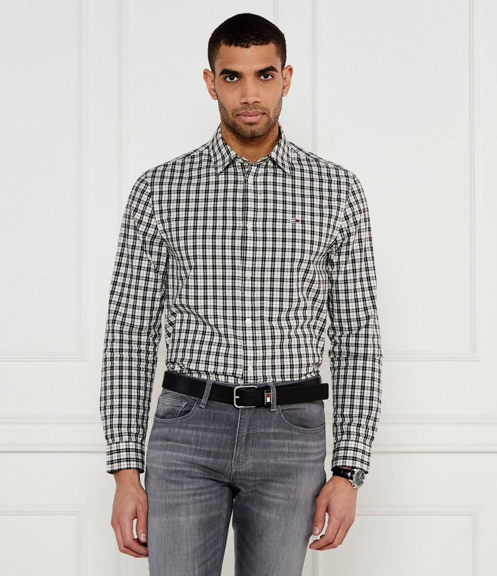 Рубашка Tommy Jeans - черный(DM0DM20885)