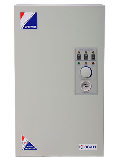 Электрический настенный котел ЭВАН Warmos-M 21