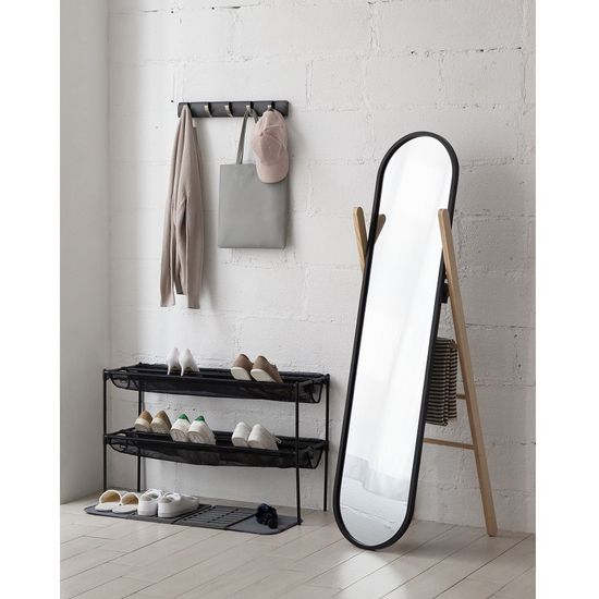 Вешалка настенная flip, 50,8 см, дерево-никель, 5 крючков