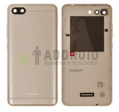 Задняя крышка для Xiaomi Redmi 6A Gold