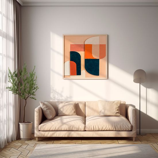 Панно декоративное с эффектом 3d pop art, 60х60 см