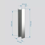 Душевой уголок Abber Sonnenstrand AG07100-S100 100x100