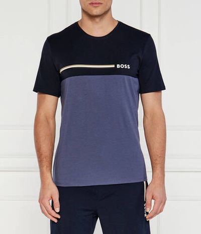 Футболка BOSS BLACK - темно-синий(50521992)