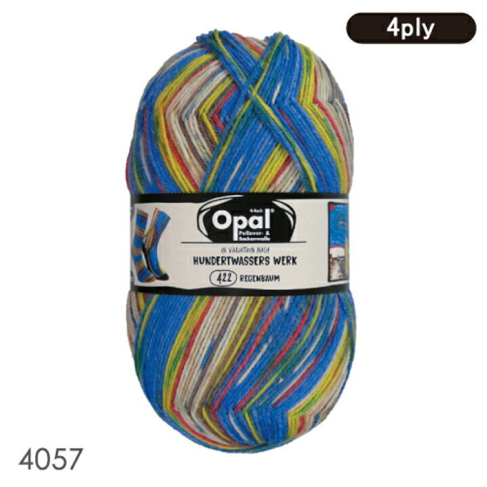 Opal Hundertwasser Edition 4, цвет 4057 дождевое дерево