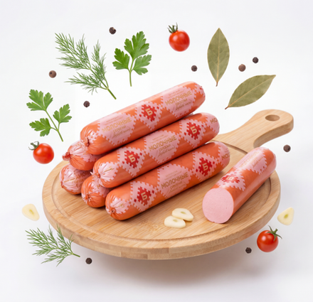 Сосиски Молочные п/а, Брестский МК