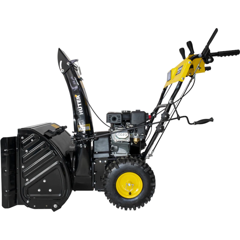 HUTER SGC 4800EX бензиновый снегоуборщик 7 л.с, ковш 68 см, выброс 15 м, 6 вперед/2 назад 70/7/27