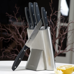 Набор ножей ERLING, 6 предметов, металлическая подставка