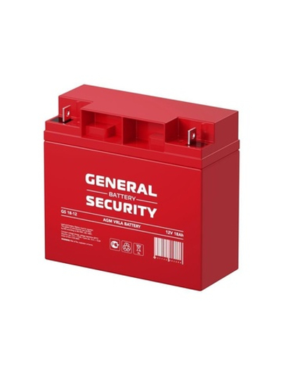 Аккумулятор 12В 18А.ч General Security GS18-12