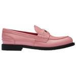 MIU MIU Penny Leather Loafers Women"s Pink