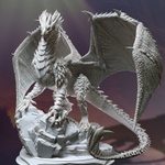 Дракон монстр миниатюра для dnd, днд, pathfinder, фентези, Настольная игра, НРИ, Варгейм, РПГ