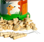 Игра "Бирюльки", большой комплект в домике, Вальда