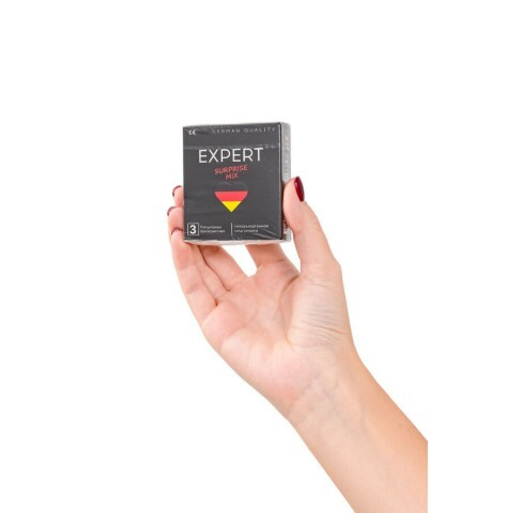 Презервативы EXPERT Surprise Mix 3 шт.