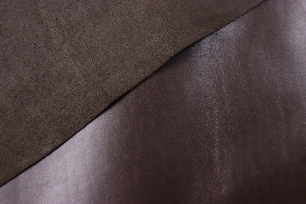 1,2-1,4 Юфть махагон с финишной отделкой