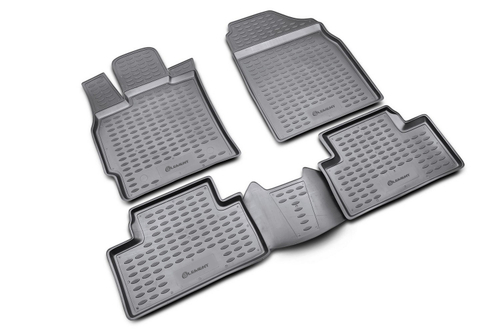 Коврики в салон для MAZDA CX-7 (I), 2007-2009, 4 шт. (полиуретан) NLC.33.12.210K