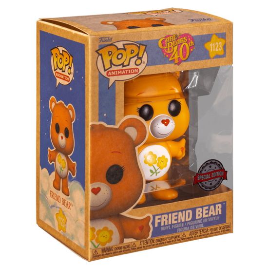 Фигурка Funko POP! Animation Care Bears 40th Earth Day Friend Bear (Exc) (1123) 62484
