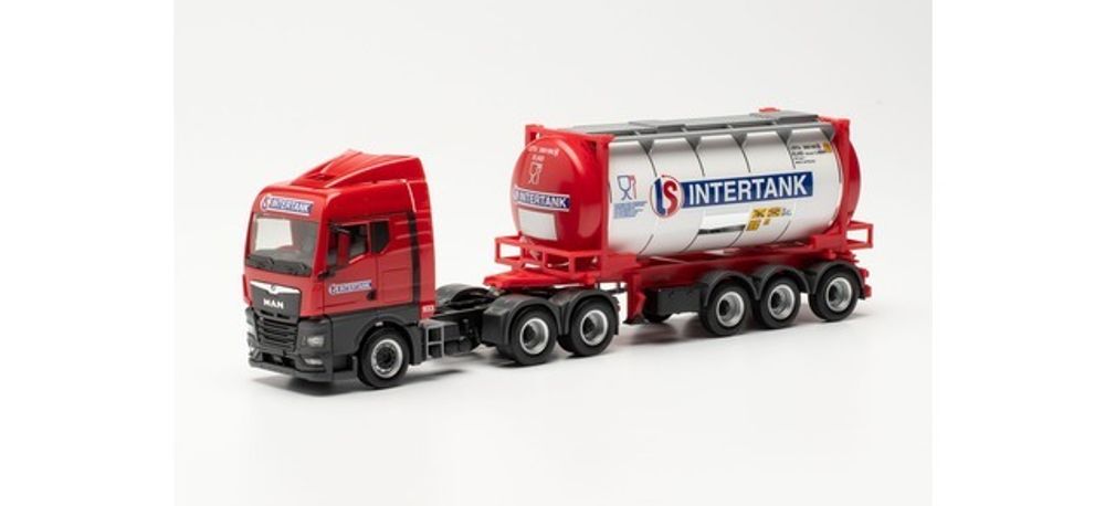 Грузовик MAN TGX GM, пп контейнеровоз „Intertank“