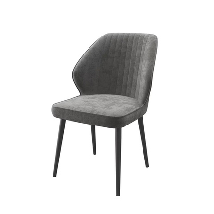 Стул MICHAEL, ЧЕРНЫЙ/ANTRACITE LUX b28