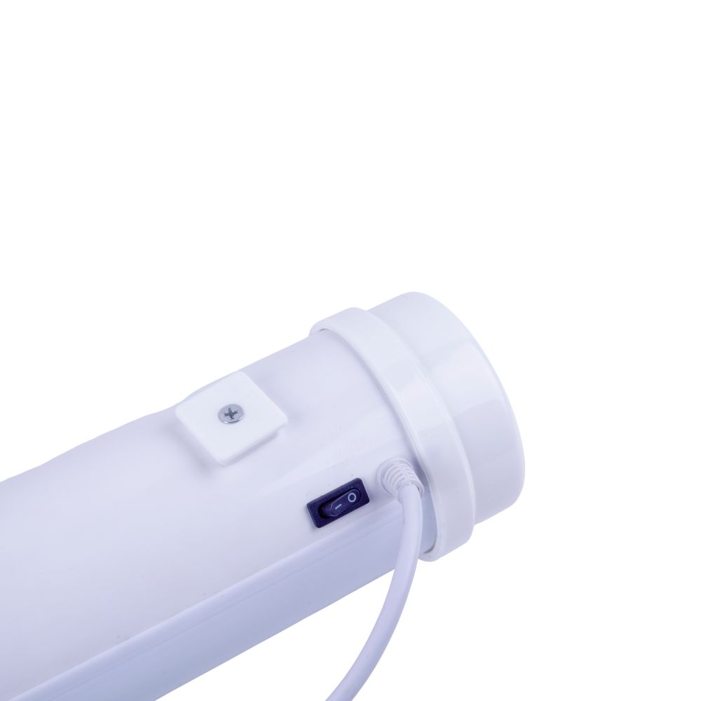 UDG-M30A UVCB WHITE Рециркулятор закрытого типа с бактерицидной лампой T8. Настенный. Без озонирования. 253.7 нм. Корпус белый. ТМ Uniel