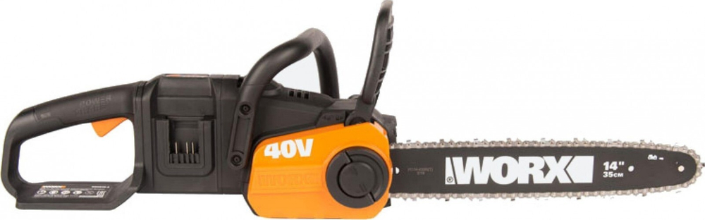 Пила цепная аккумуляторная Worx WG384E.9 без АКБ и ЗУ бесщеточная WG384E.9