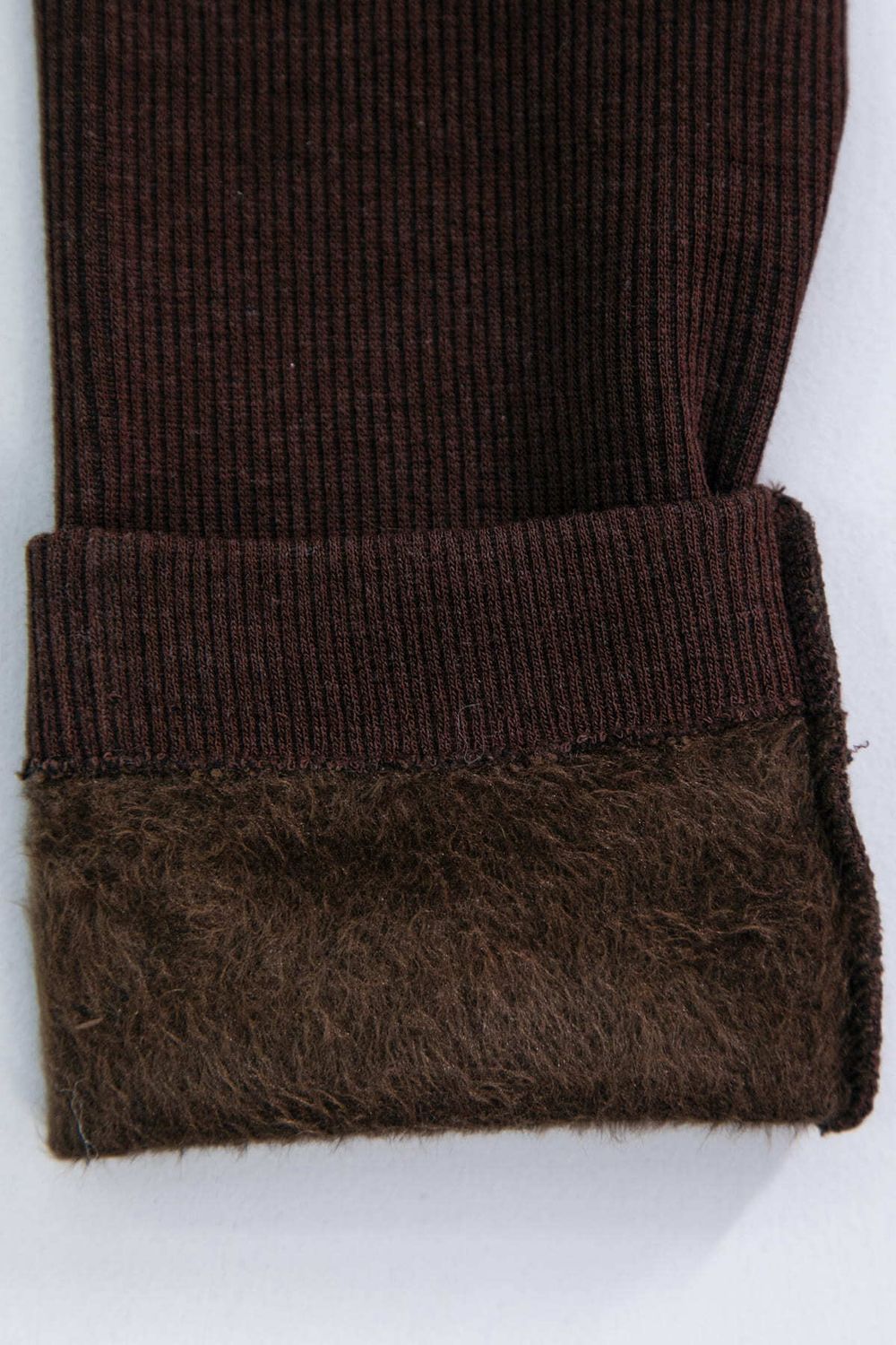 Лосины в рубчик утепленные (шоколад) Б14808-7М LT Collection