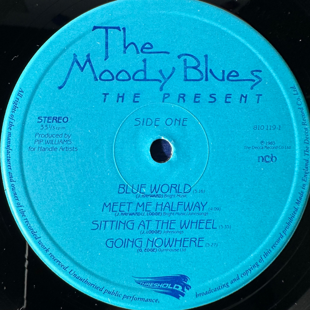 The Moody Blues - The Present (Скандинавия 1983г.)