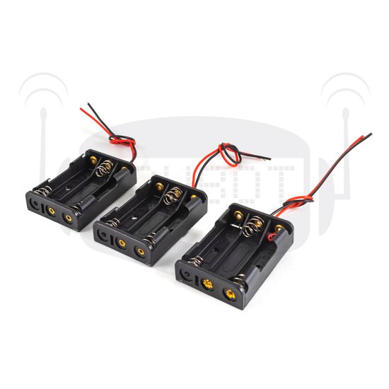 Бокс под батарейки 3шт ААА