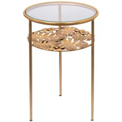 Столик декоративный Monstera Deliciosa (Монстера) Амбер