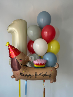 Воздушные шары на годик №8785