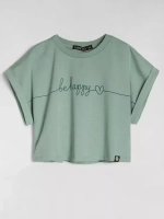 Летний костюм для девочки, юбка и футболка