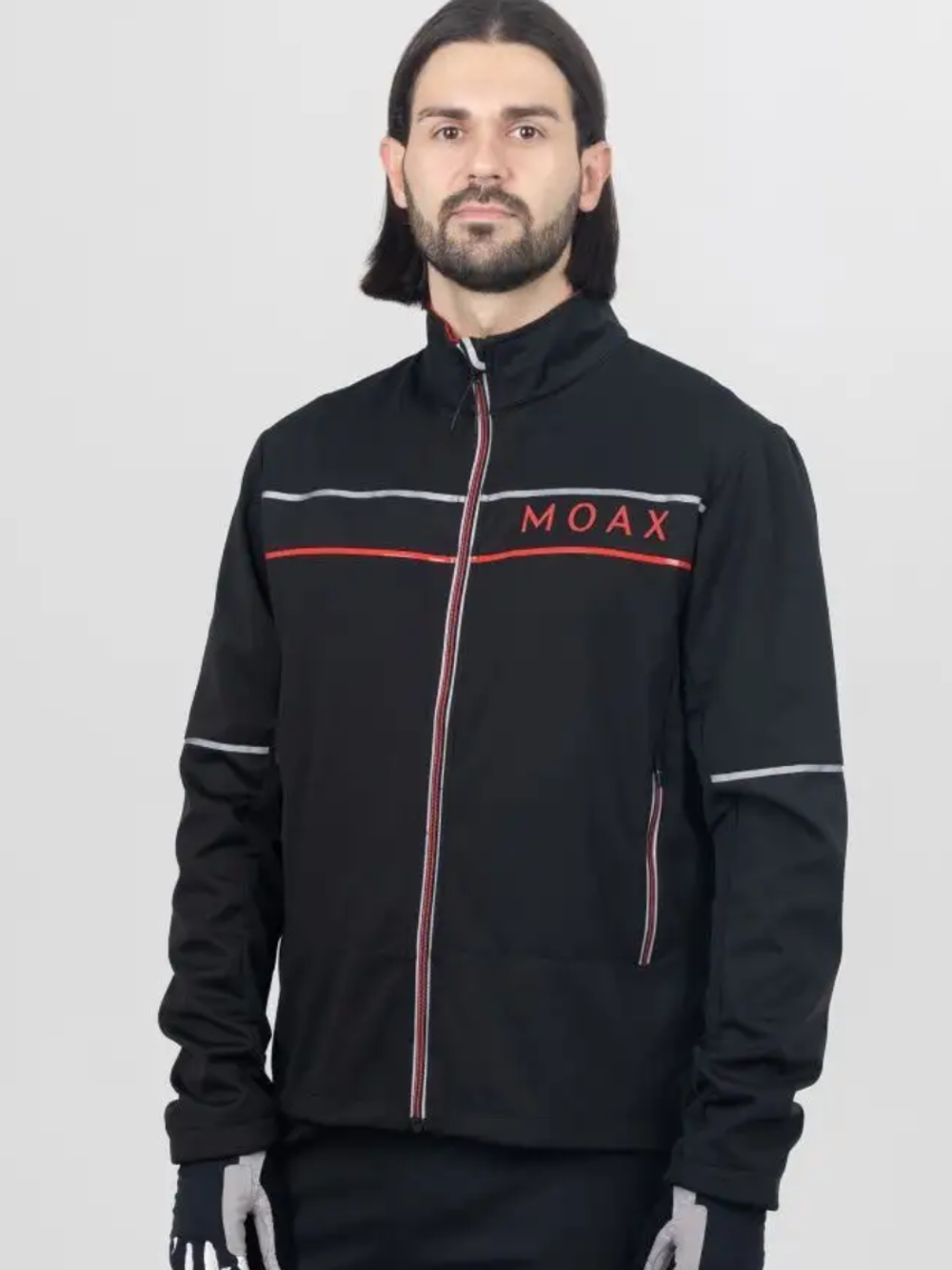 Куртка MOAX Tokke Softshell SW212211-10000, чёрная, мужская