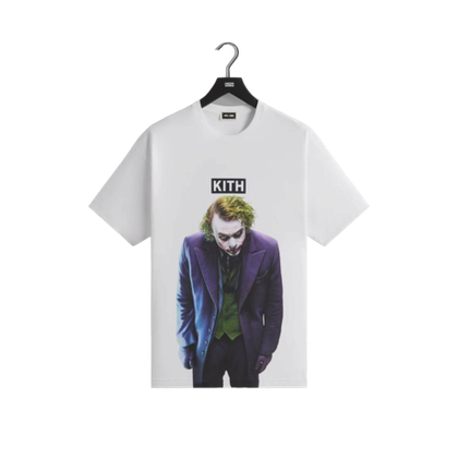 Футболка KITH x BATMAN Joker Vintage White Tee