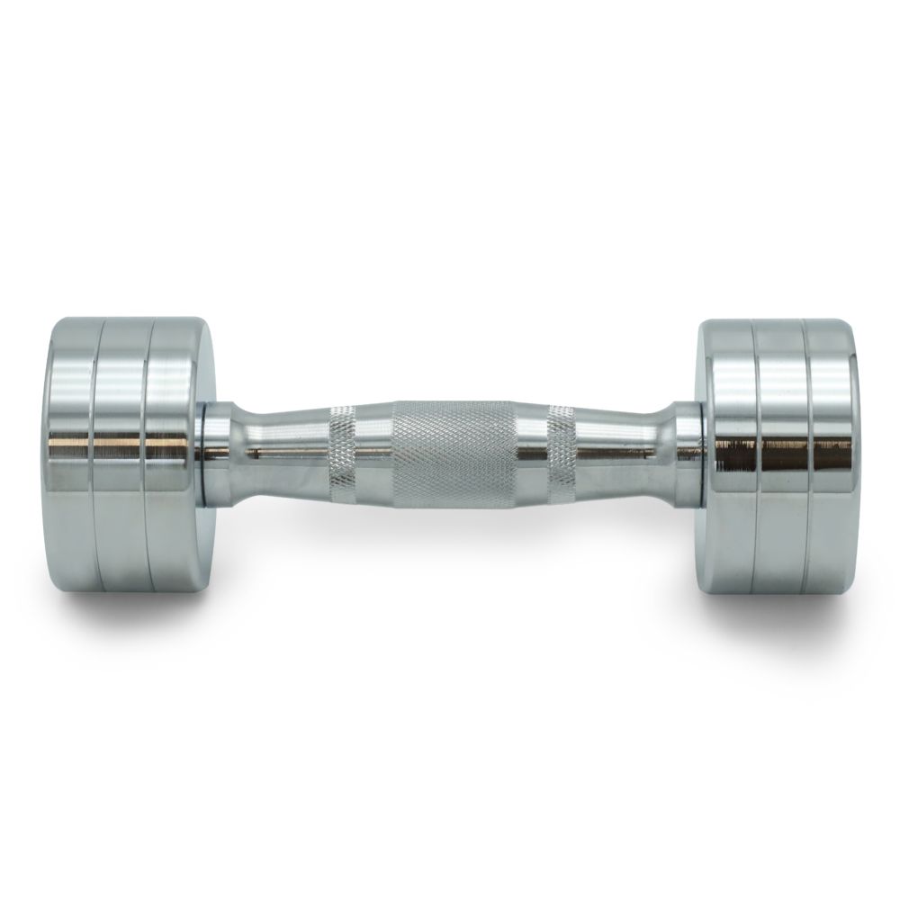 Гантель UNIX Fit PRO круглая хромированная 2 кг, 2 шт.