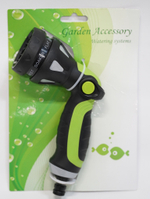 ДУШ ПИСТОЛЕТ HOSE WORLD МЕТАЛЛИЧЕСКАЯ 8 РЕЖИМНЫЙ GE0022