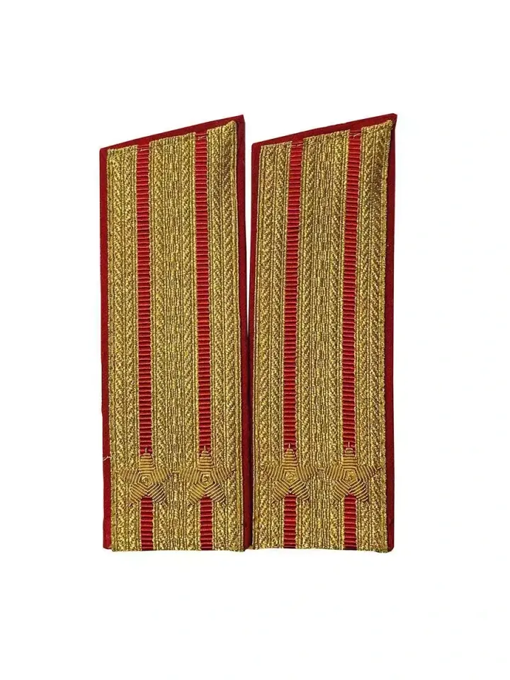 Погоны МО парадные вышитые подполковник скос