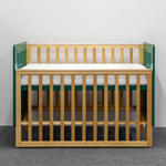 Детская кровать Antemi Mari, Зеленый/Дерево