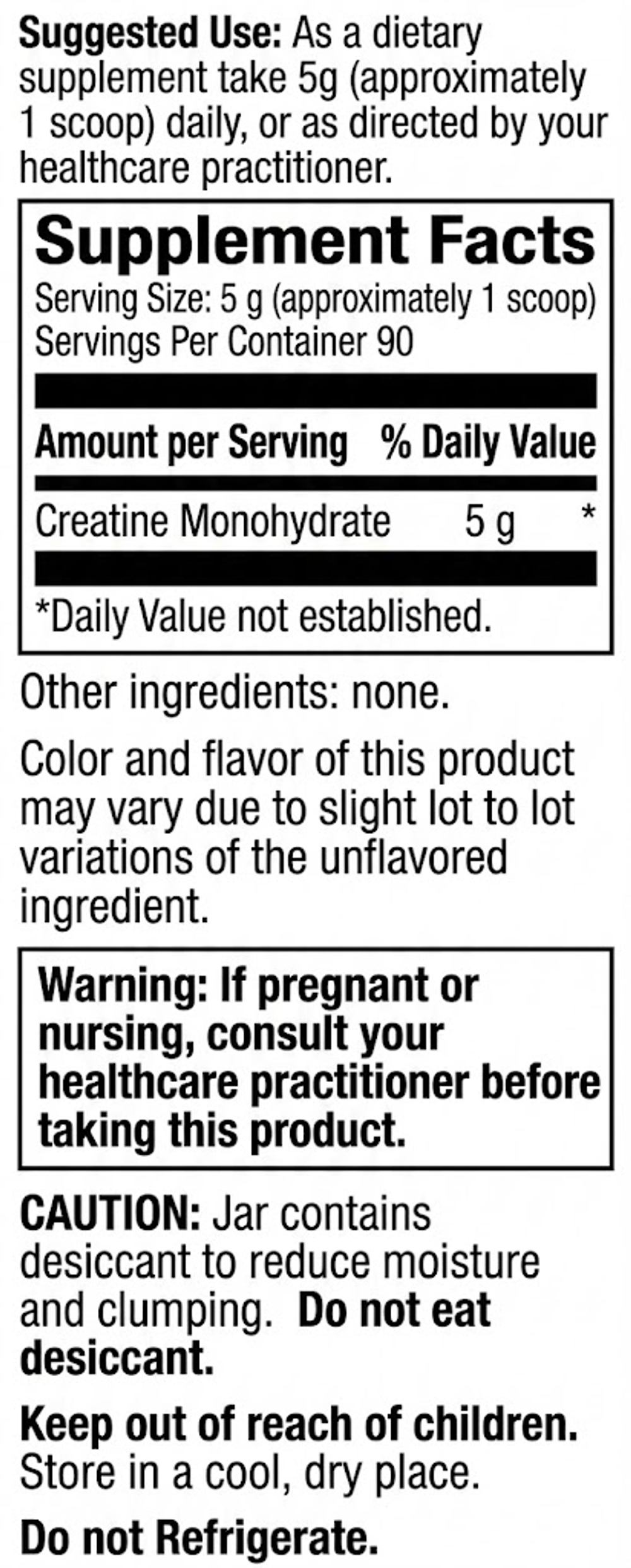 Creatine Powder 450 грамм Biogeek