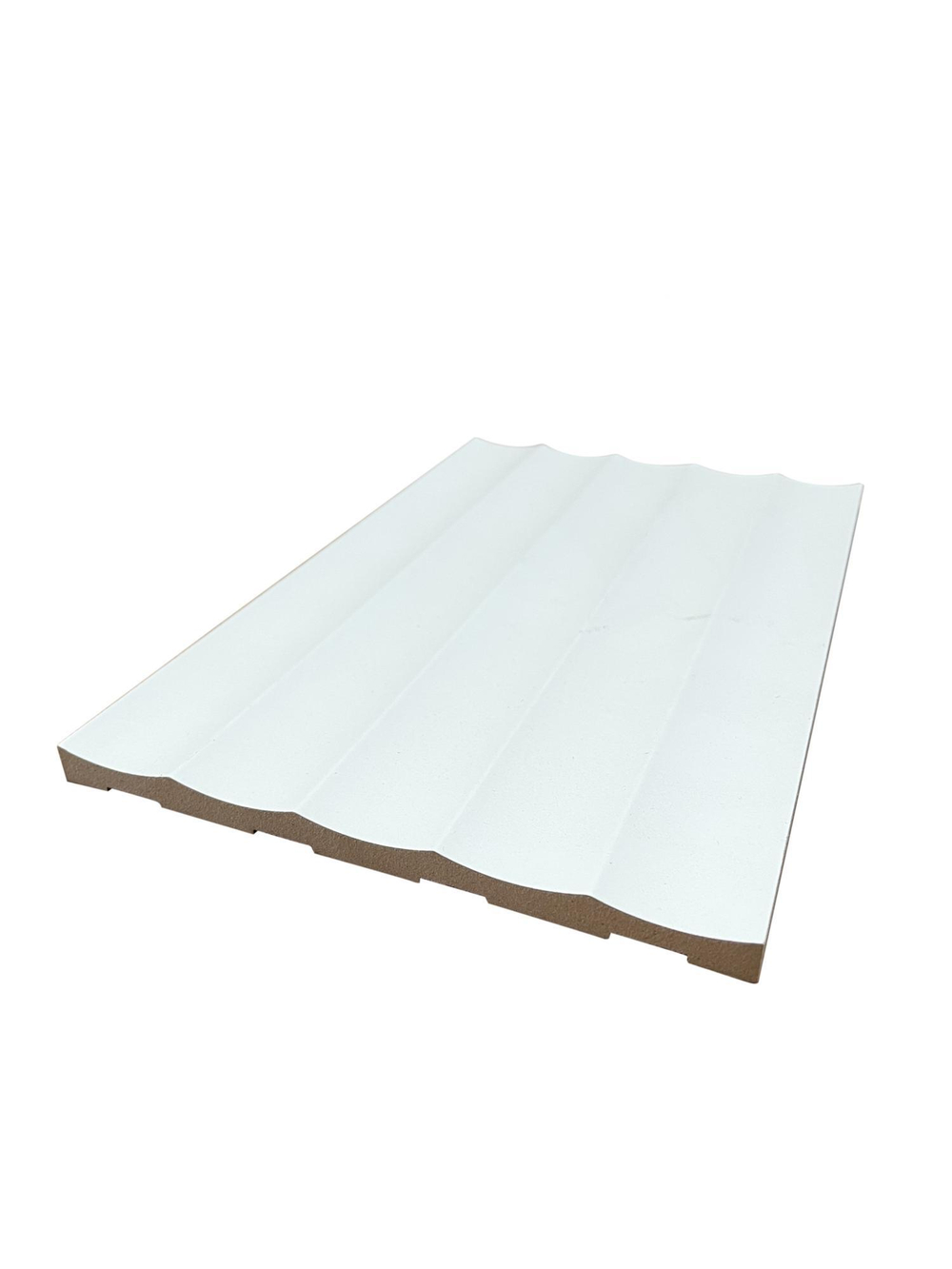 Панель МДФ 3D Бриз 165*2750мм 5шт/уп BR01 белый