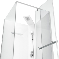 Душевая кабина Ceruttispa (ЧеруттиСпа) MiMi90T, с низким поддоном, 90x90x225