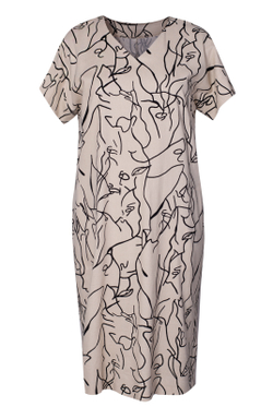 Платье женское 3991ЛП, Абстракция #363Абв053991ЛП