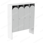 Шкаф детский для одежды 4 СЕКЦИИ