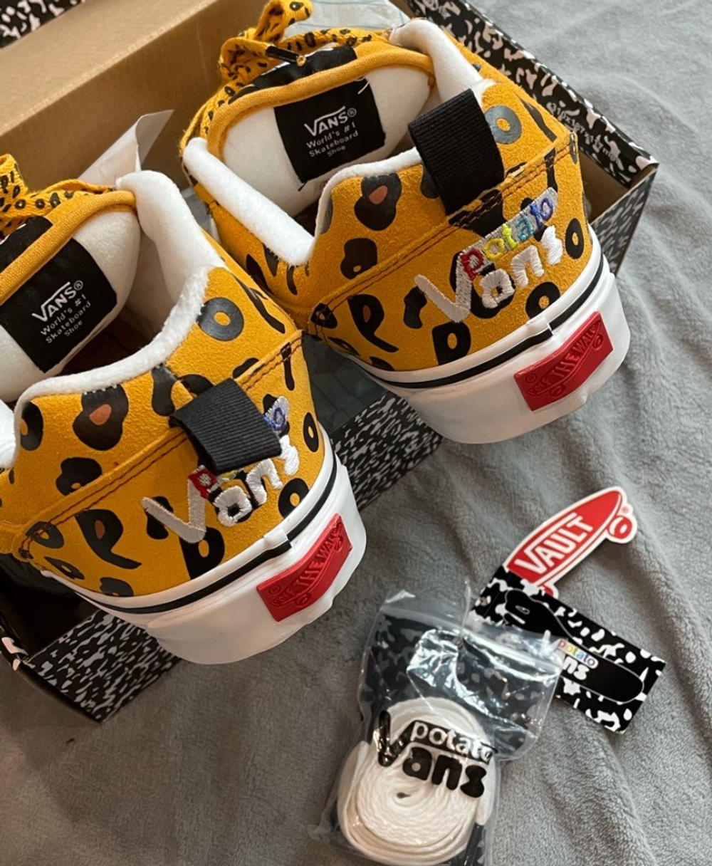 Кеды Imran Potato x Knu-Skool VR3 LX 'Leopard Asphalt' VN0A7Q5JB3G