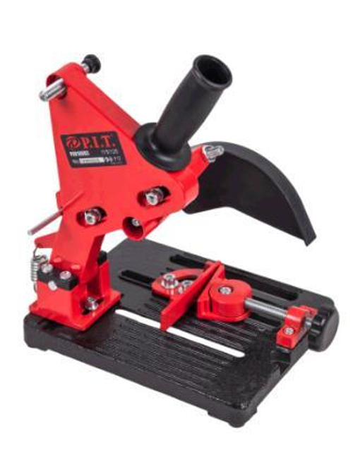 Стойка для УШМ (115-125) P0010003 (диаметр круга 115-125мм, угловые тиски 45 град, литое основание)