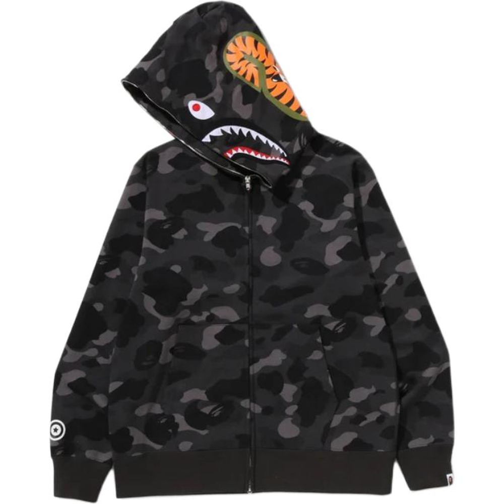 A Bathing Ape Bathing Ape Ss26 Color Camo Shark Full Zip Худи Свитшот