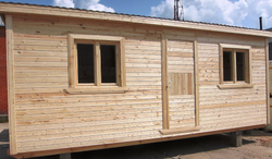 Бытовка деревянная 5х2,5м